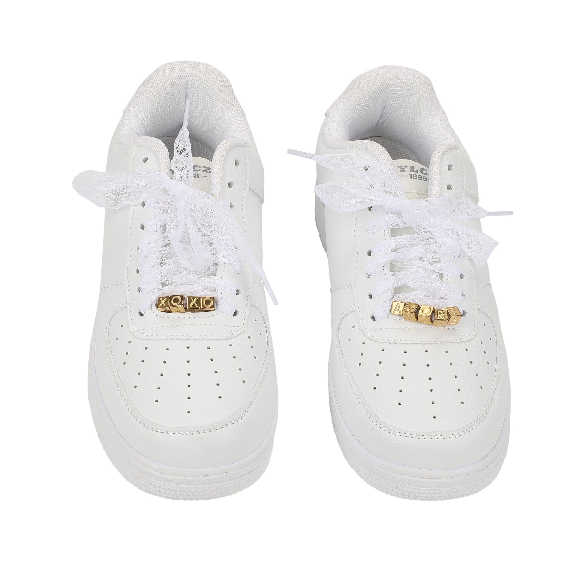 Valentine's Shoe Lace & Carm Set