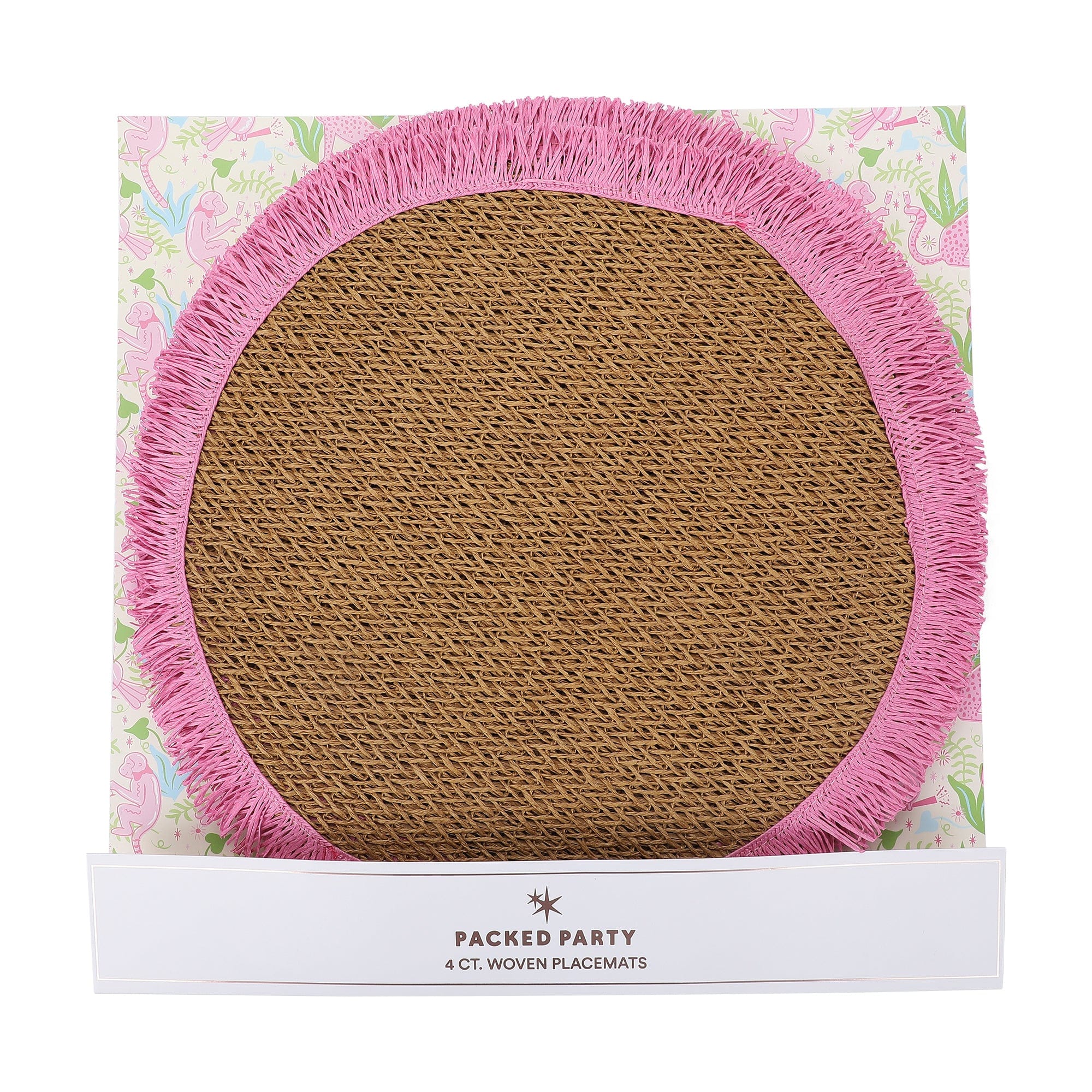 Cabana Club Woven Reusable Placemats (4 Count)
