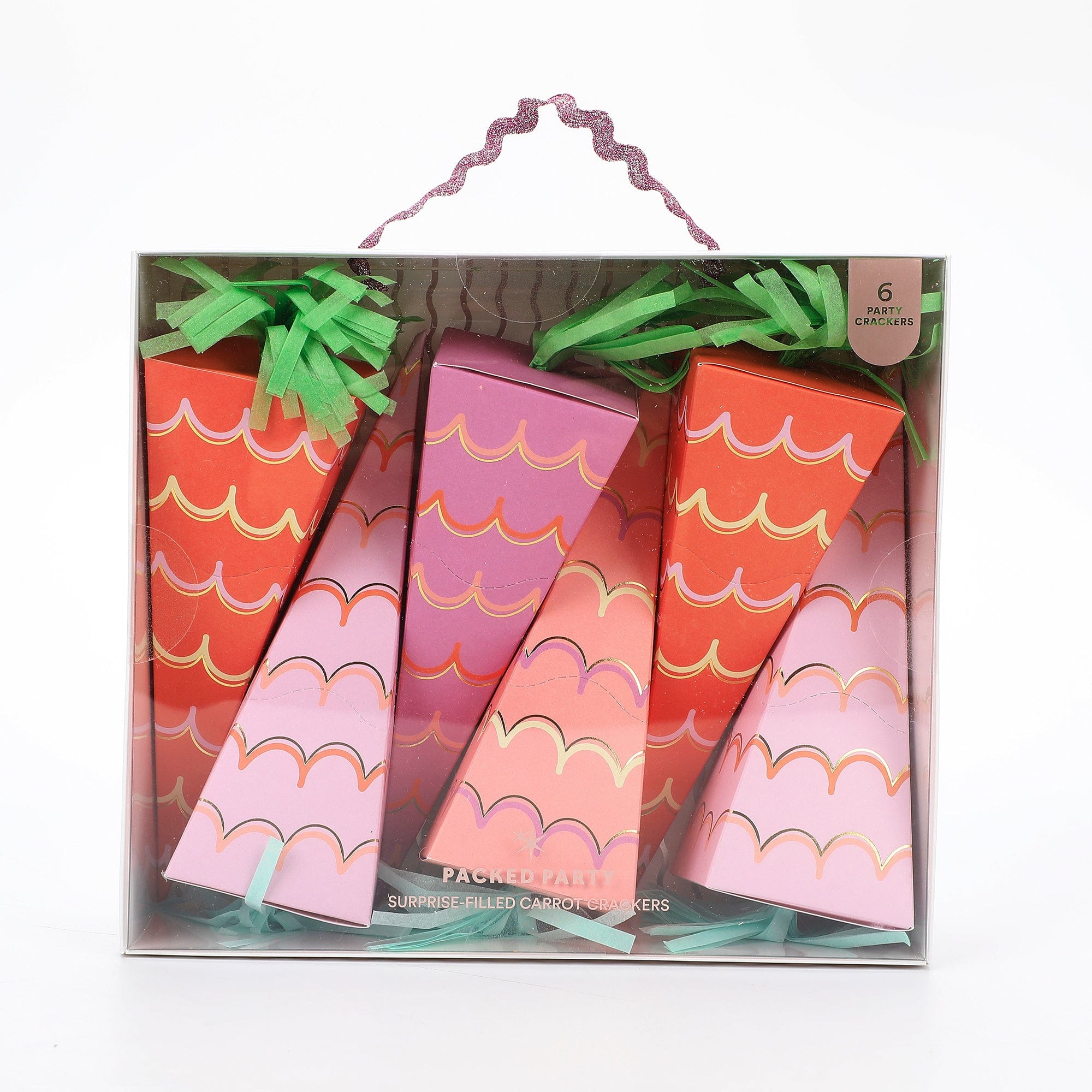 Hop & Pop Carrot Party Crackers