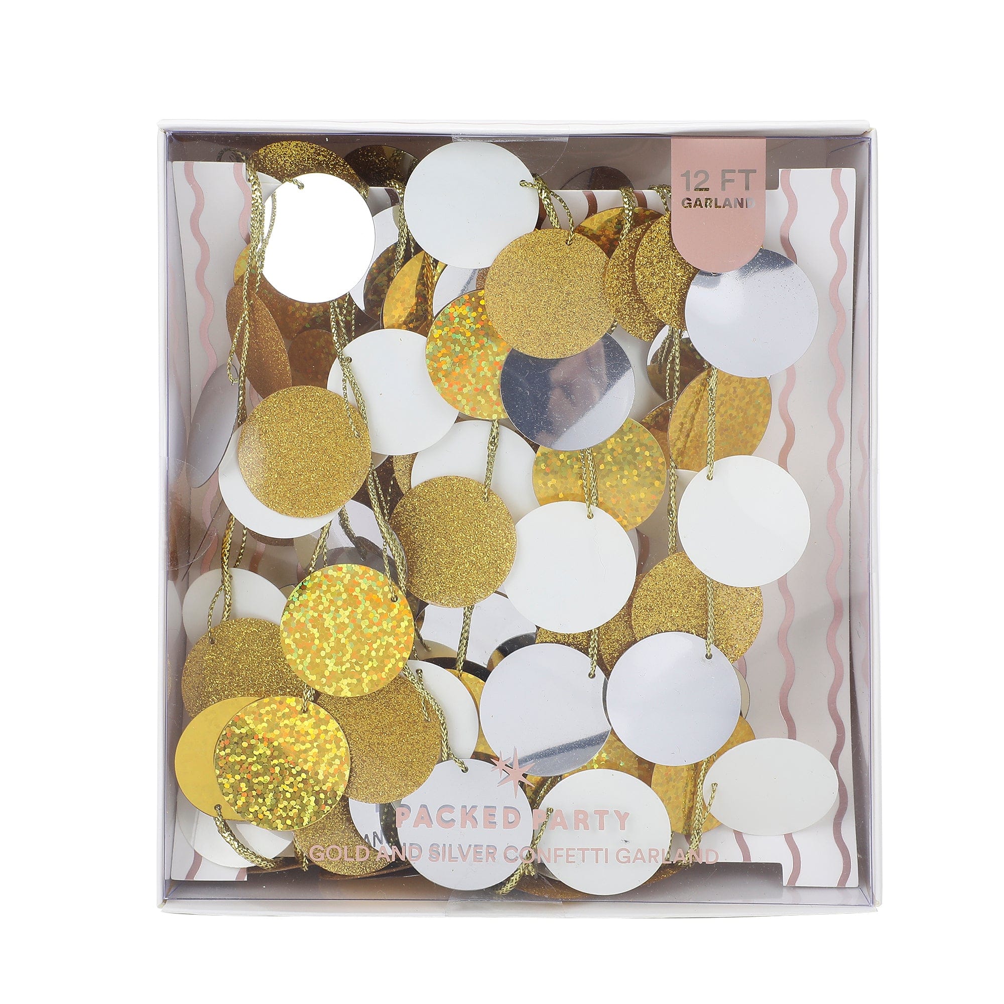 Metallic Confetti Garland