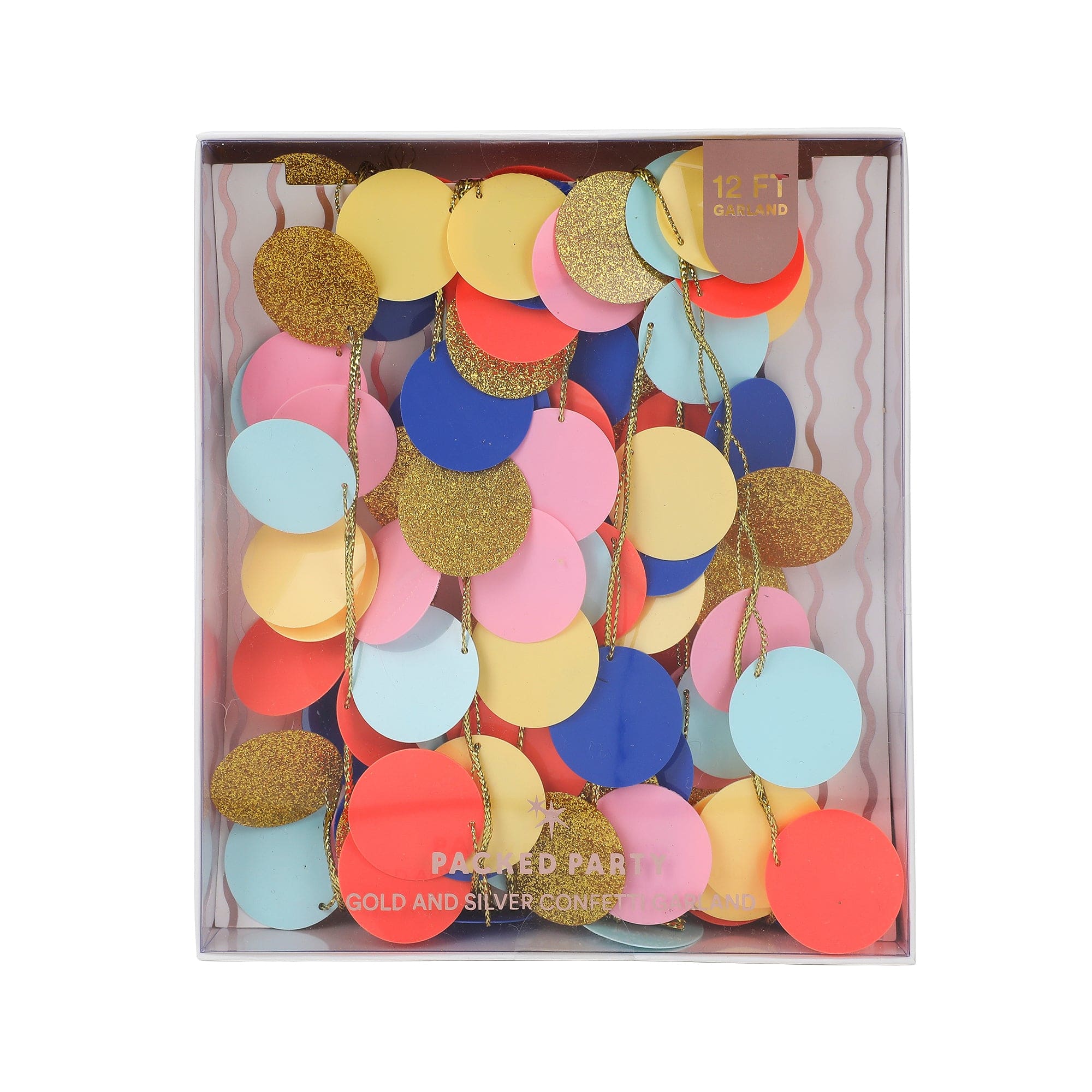 Multicolor Confetti Garland