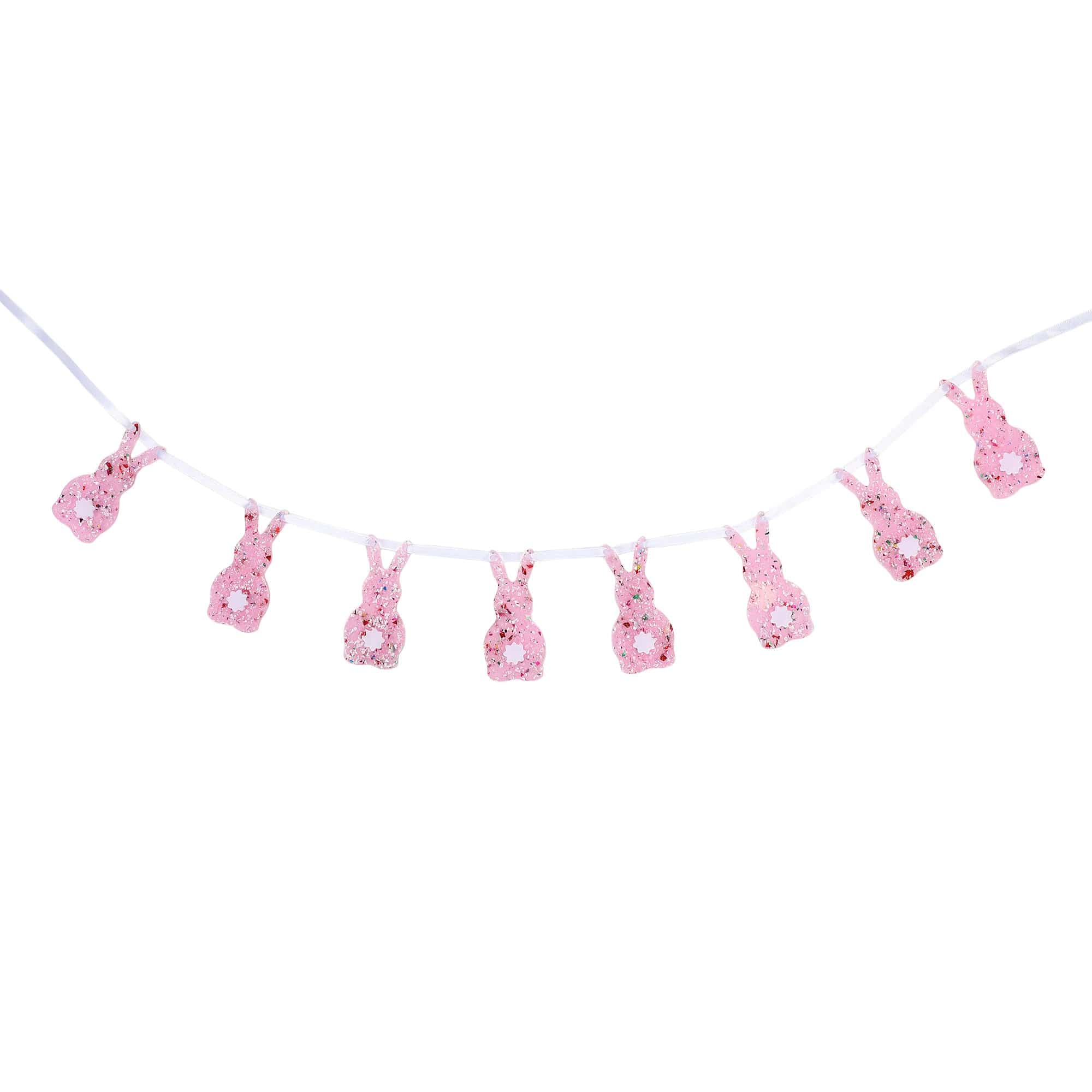 Confetti Bunny Acrylic Garland