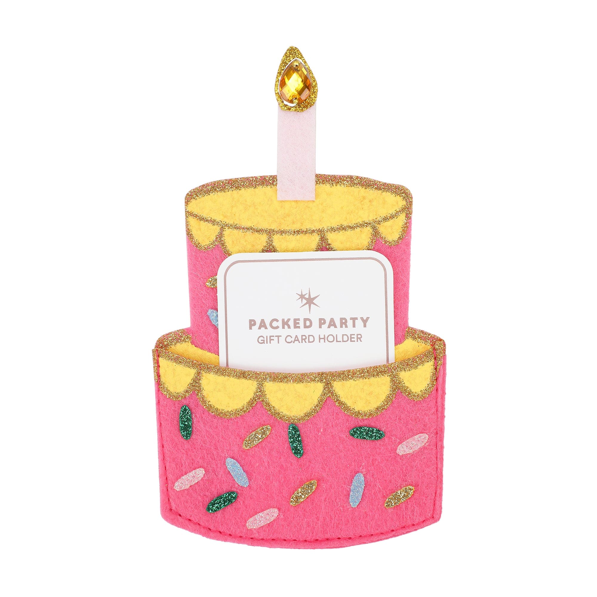 Birthday Cake Gift Card Holder