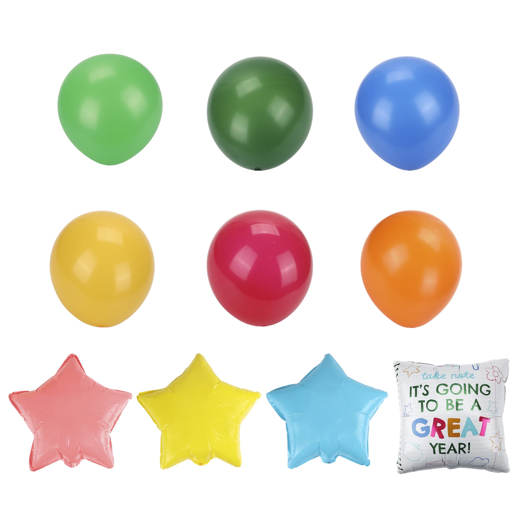 'Take Note' Back to School Balloon Kit (10 ct)