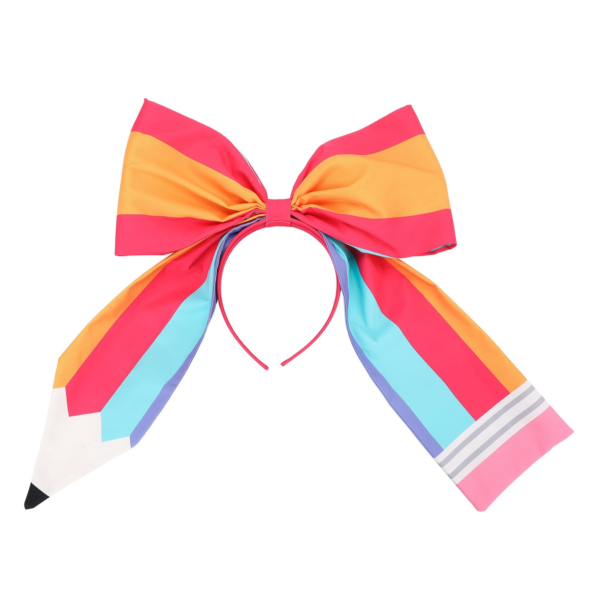Pencil Bow Jumbo Novelty Headband
