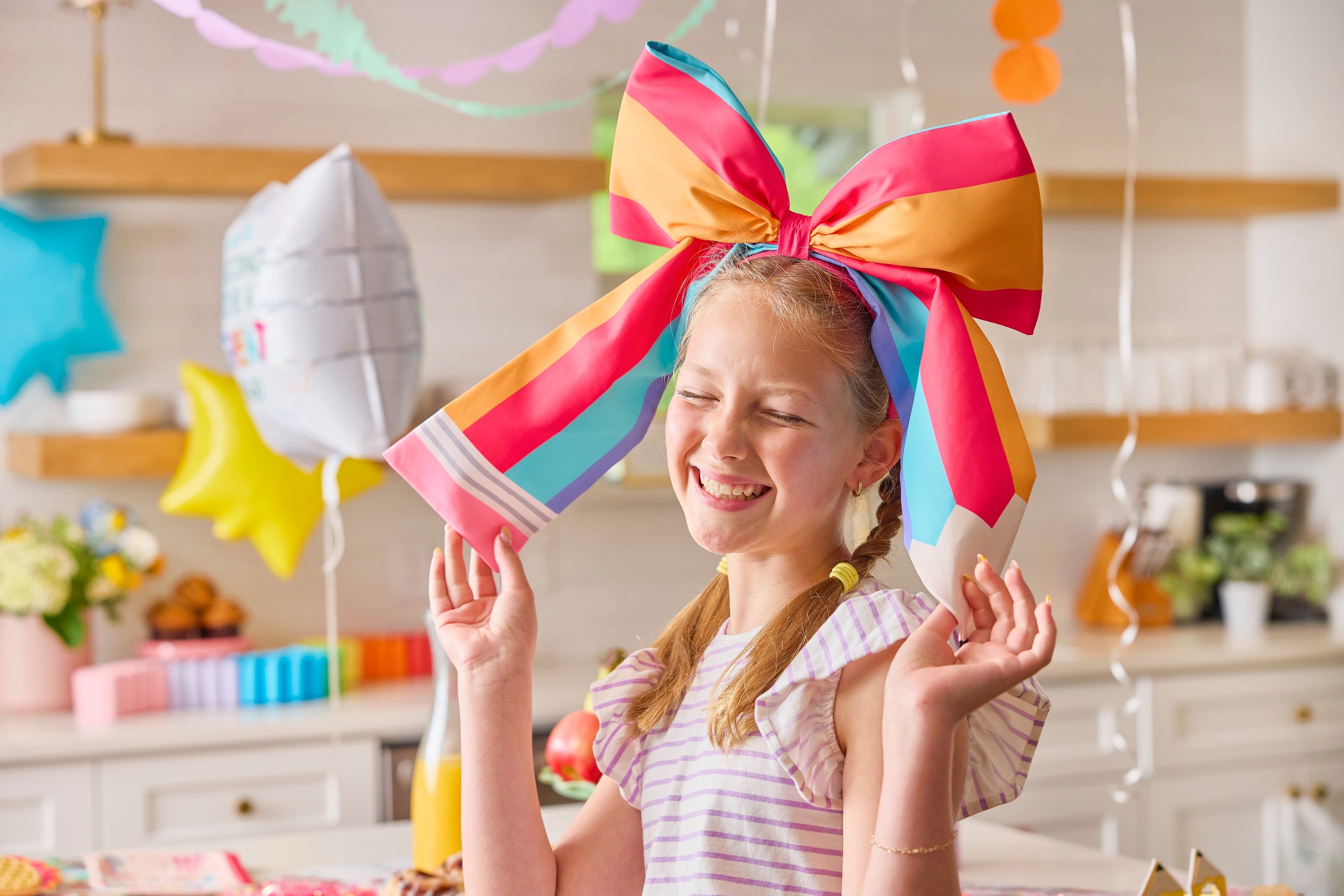 Pencil Bow Jumbo Novelty Headband