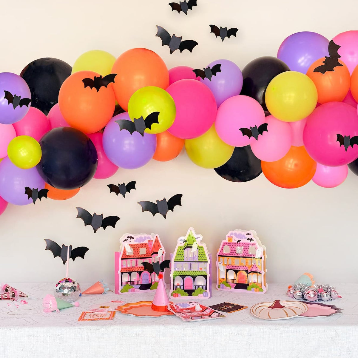 Haunted House Pop-Up Paper Houses (Table Decor)
