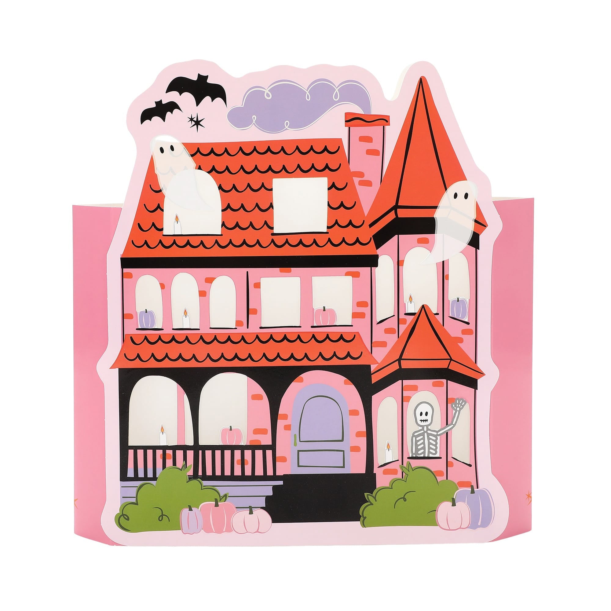 Haunted House Pop-Up Paper Houses (Table Decor)
