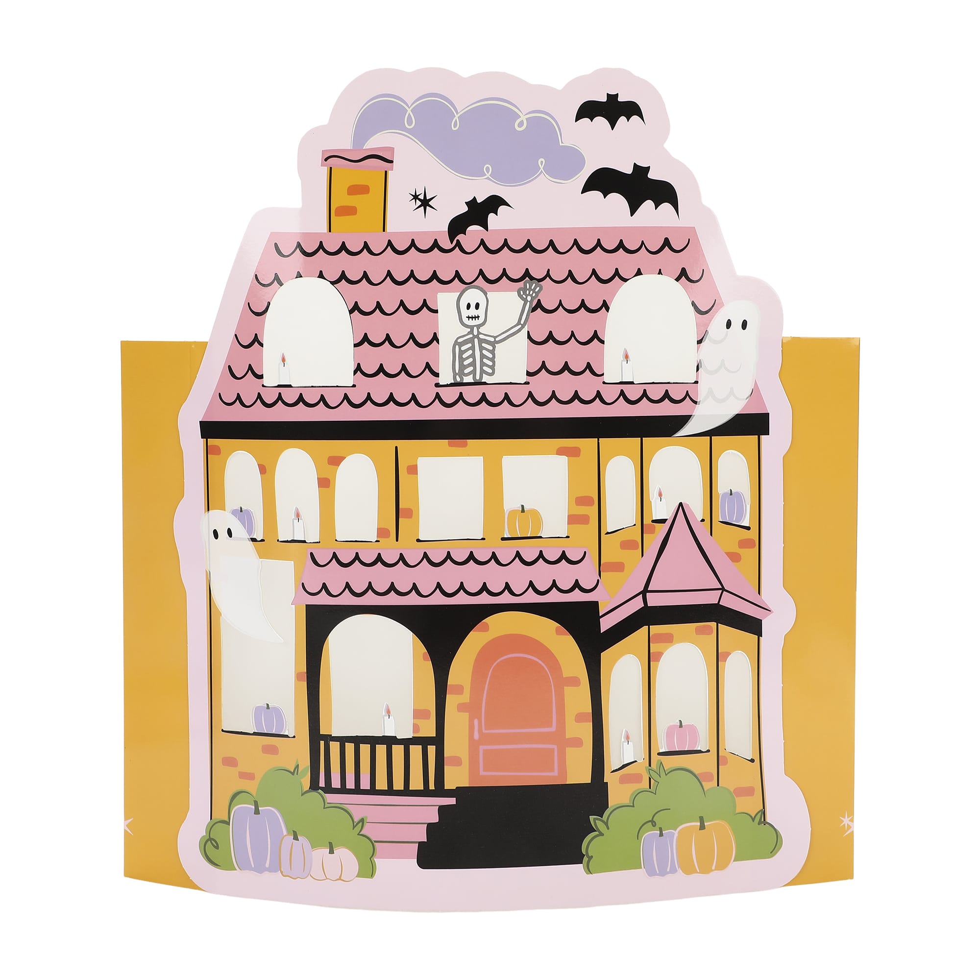 Haunted House Pop-Up Paper Houses (Table Decor)
