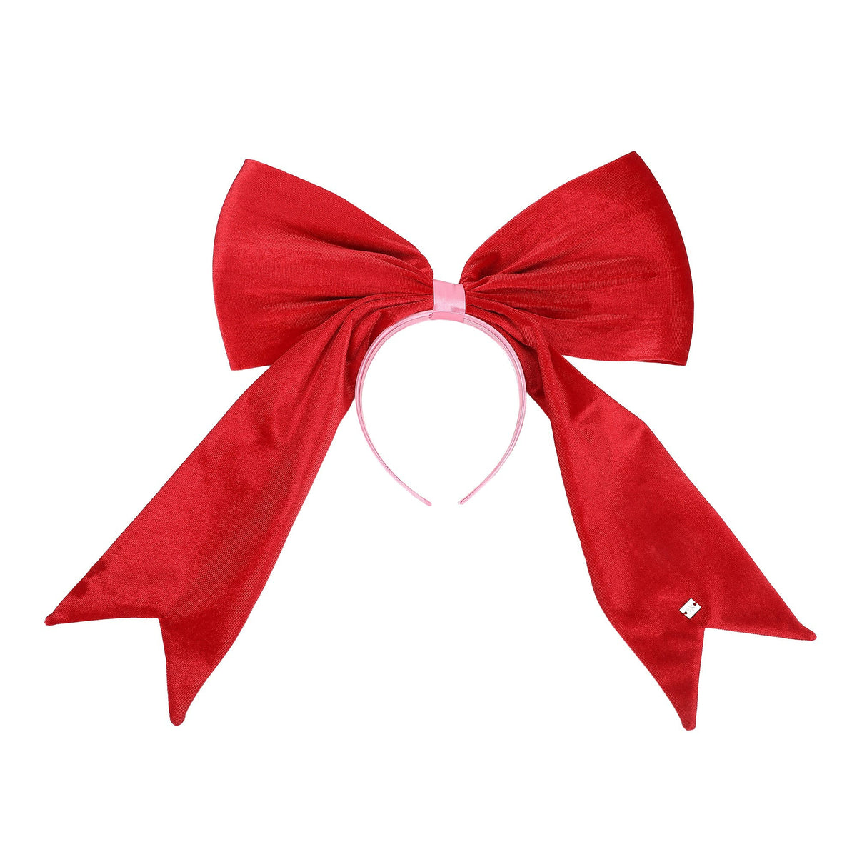 Red Velvet Jumbo Bow Novelty Headband