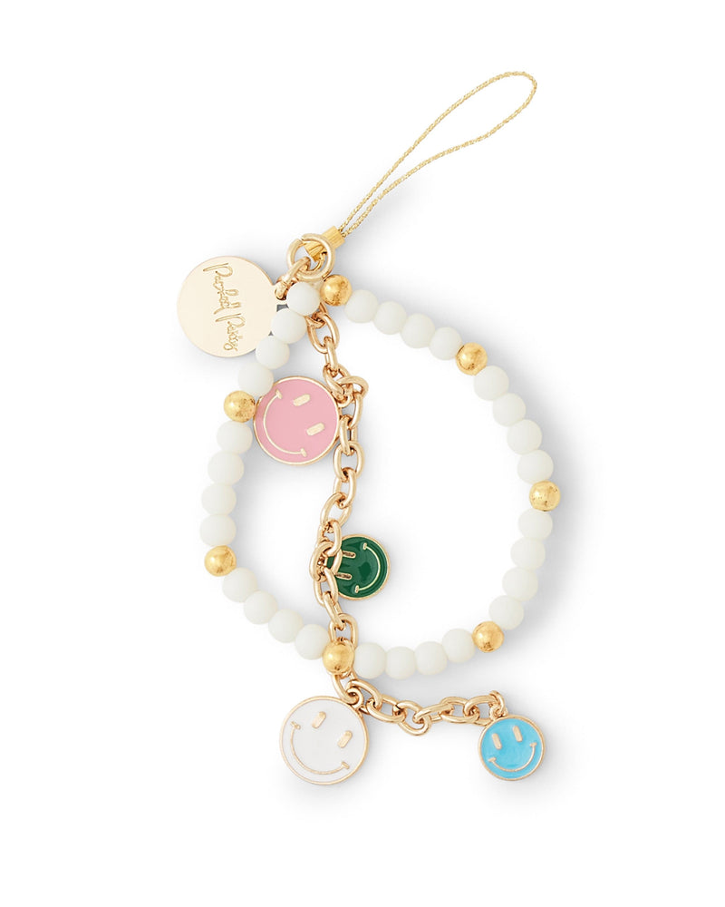 Smiles for Miles Beaded Phone Charm