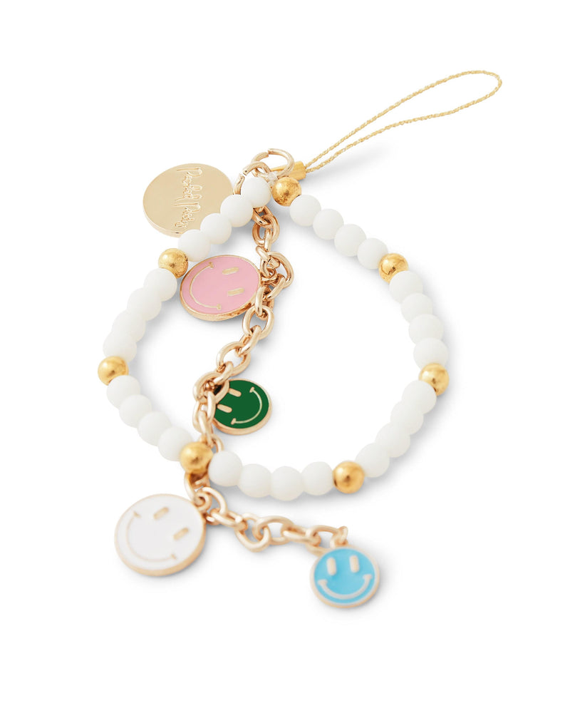 Smiles for Miles Beaded Phone Charm