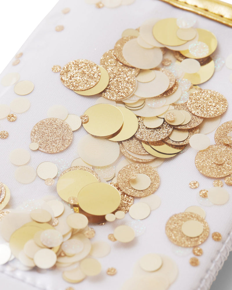 Good As Gold Confetti Skinny Can Drink Sleeve