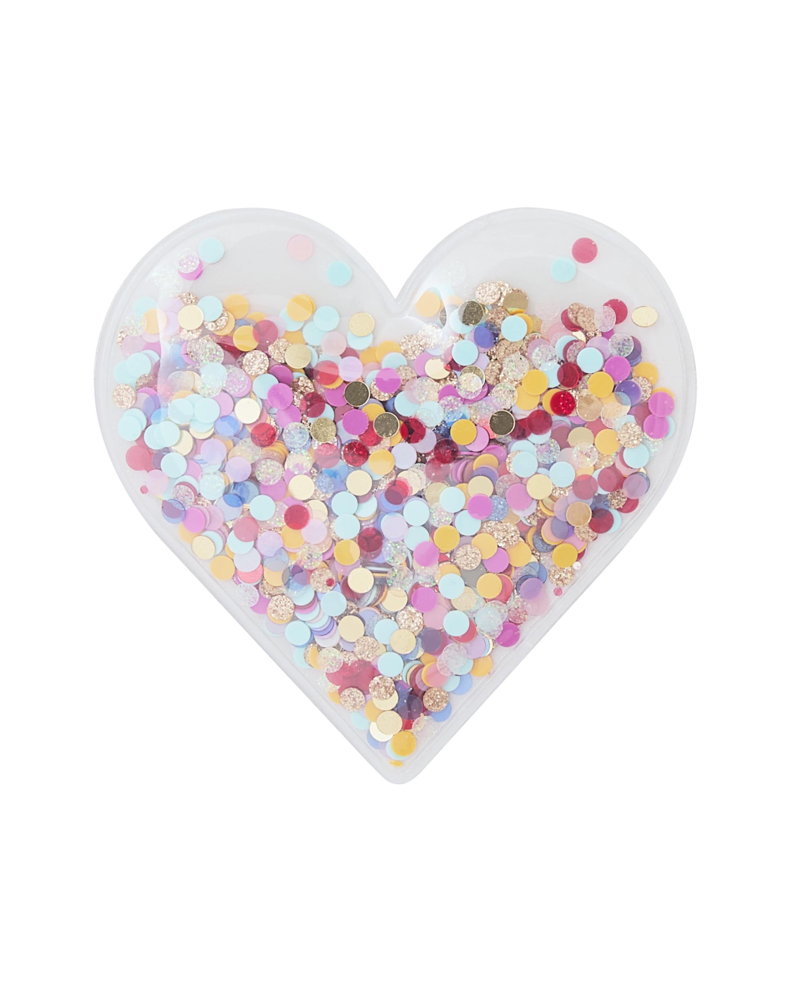 Celebrate Every Day Stick to It Confetti Heart