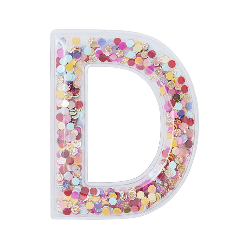 Exploding Confetti Letters Sticky Confetti Letters | Packed Party