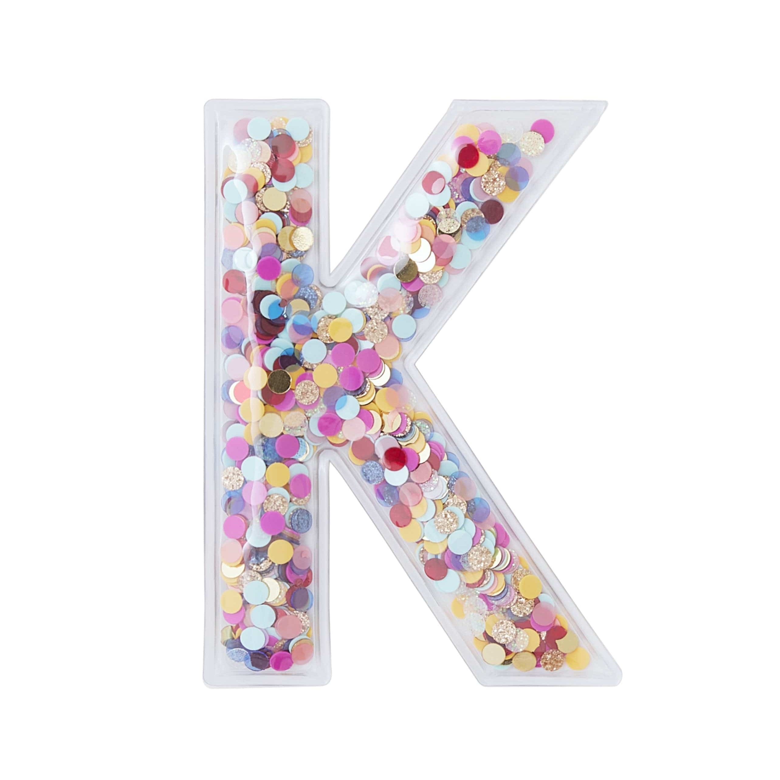 Exploding Confetti Letters Sticky Confetti Letters | Packed Party
