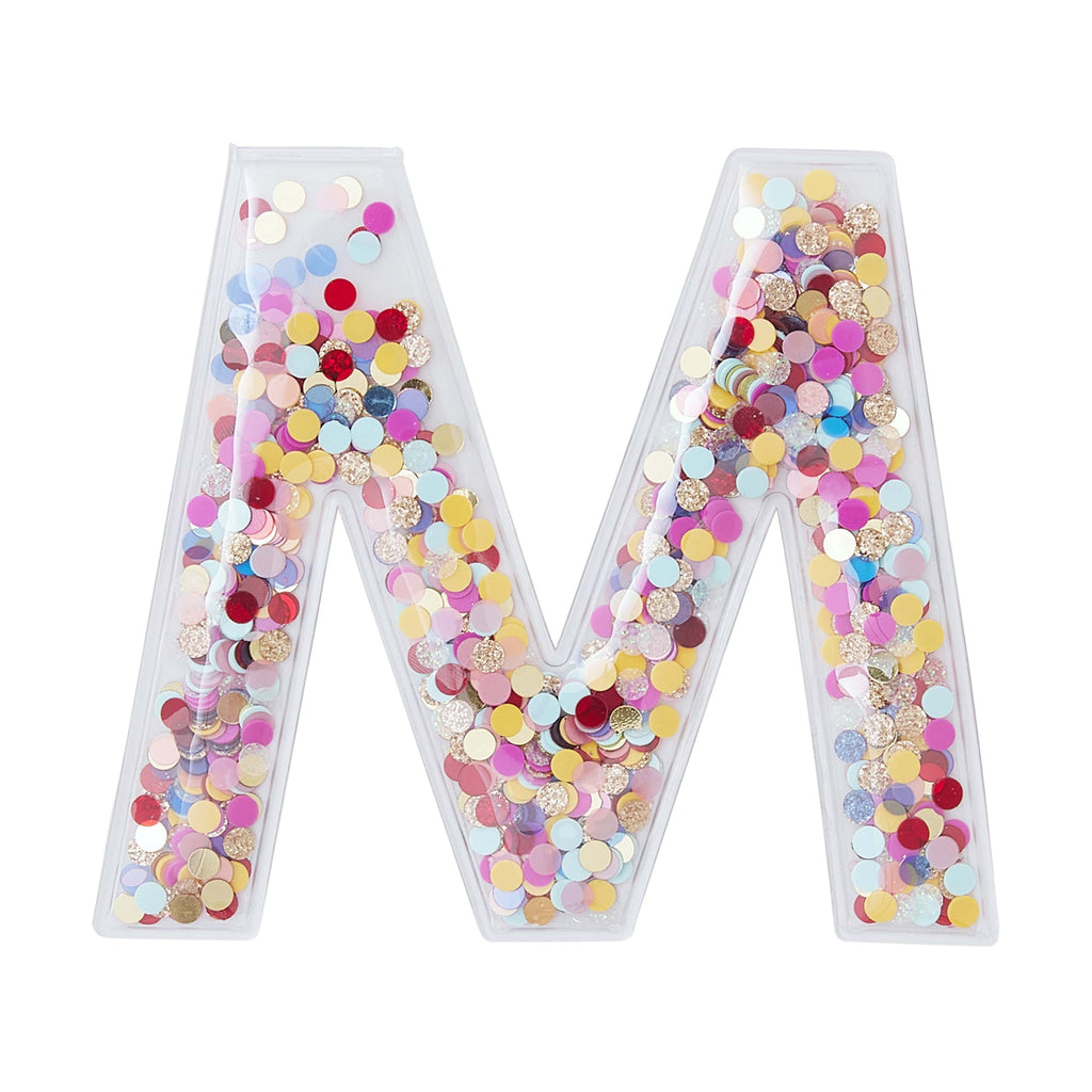 Exploding Confetti Letters Sticky Confetti Letters | Packed Party