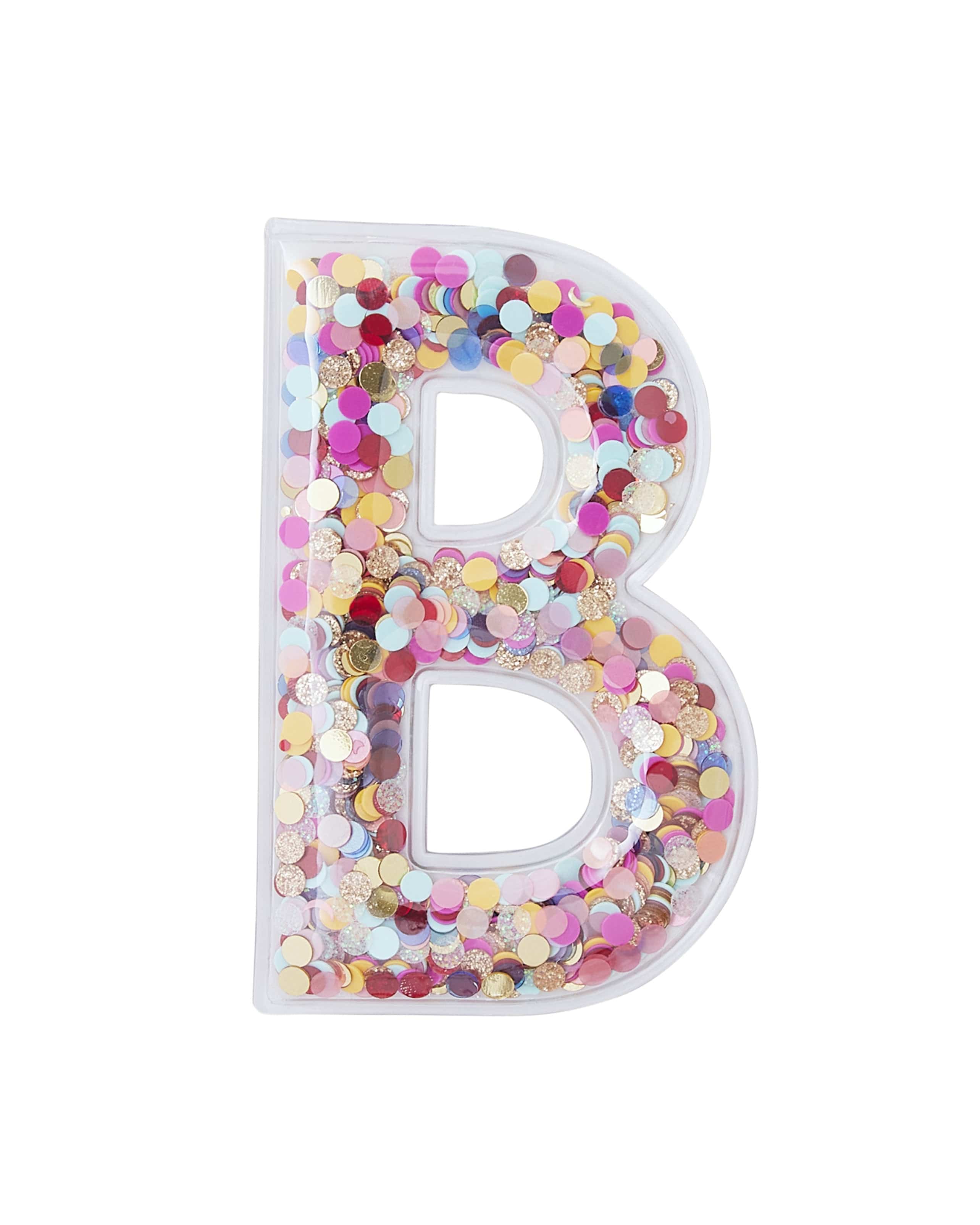 Sticky Confetti Letters Packed Party