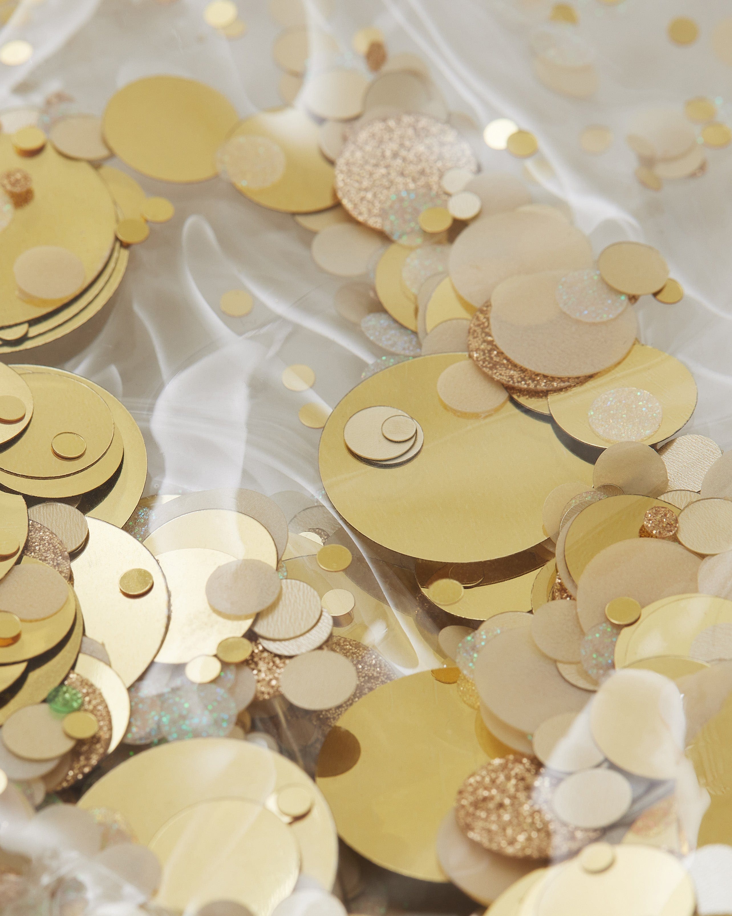 Good As Gold Confetti Everything Pouch