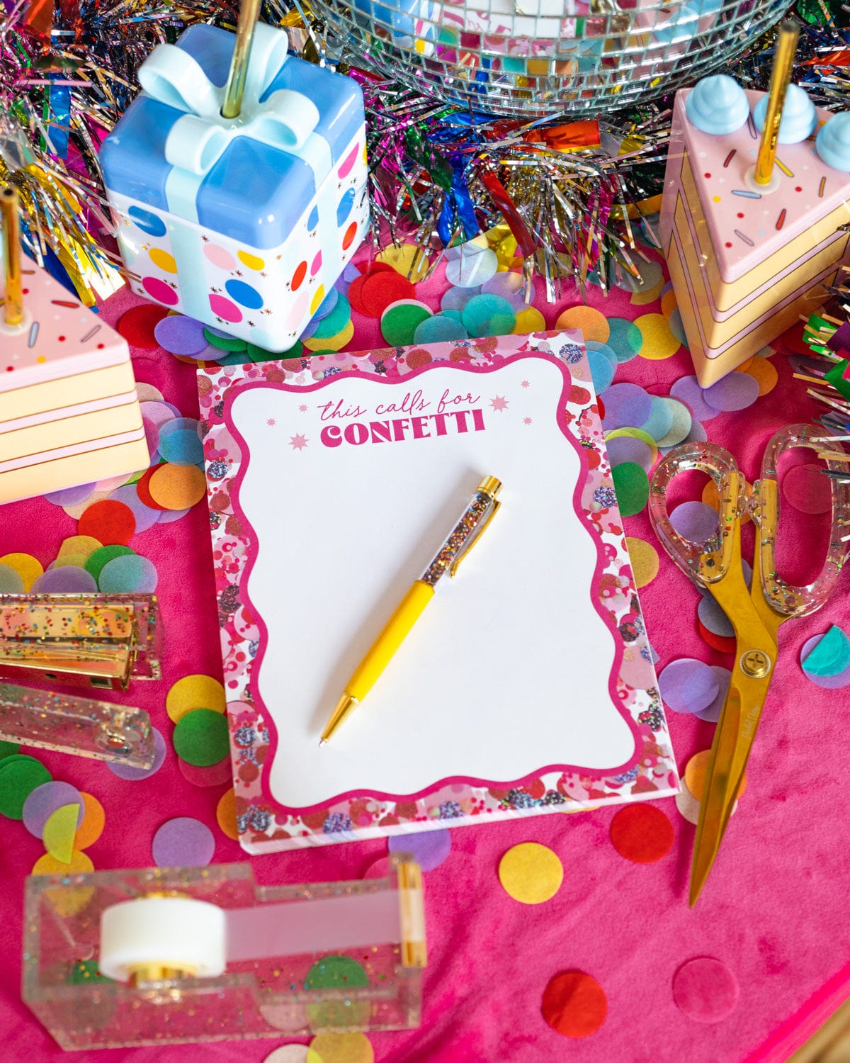 Jumbo Confetti Notepad