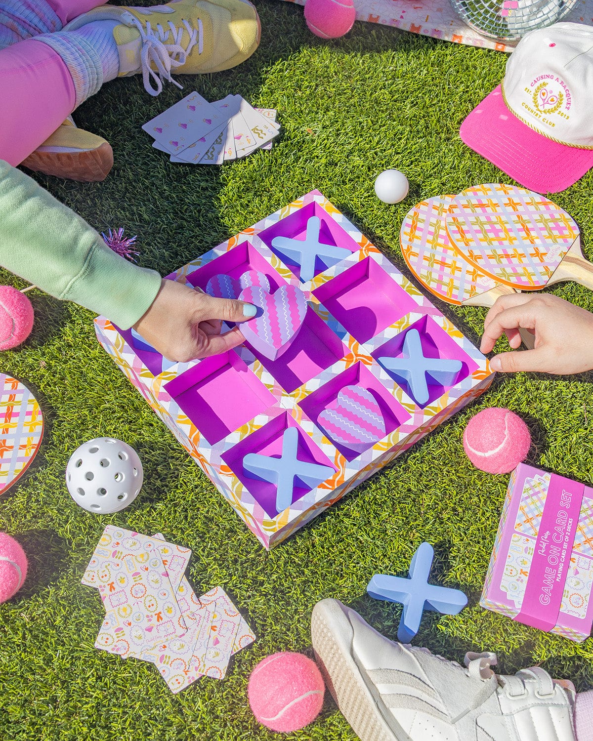 Tic-Tac-Totally Fun Tabletop Game Set