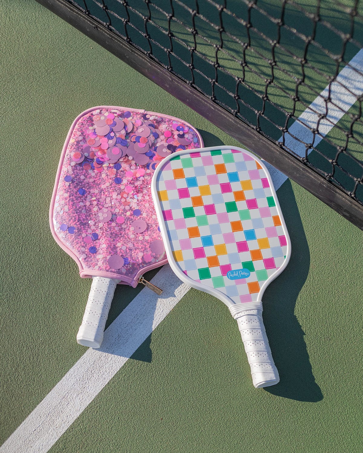Pickleball Paddle and Confetti Cover Set