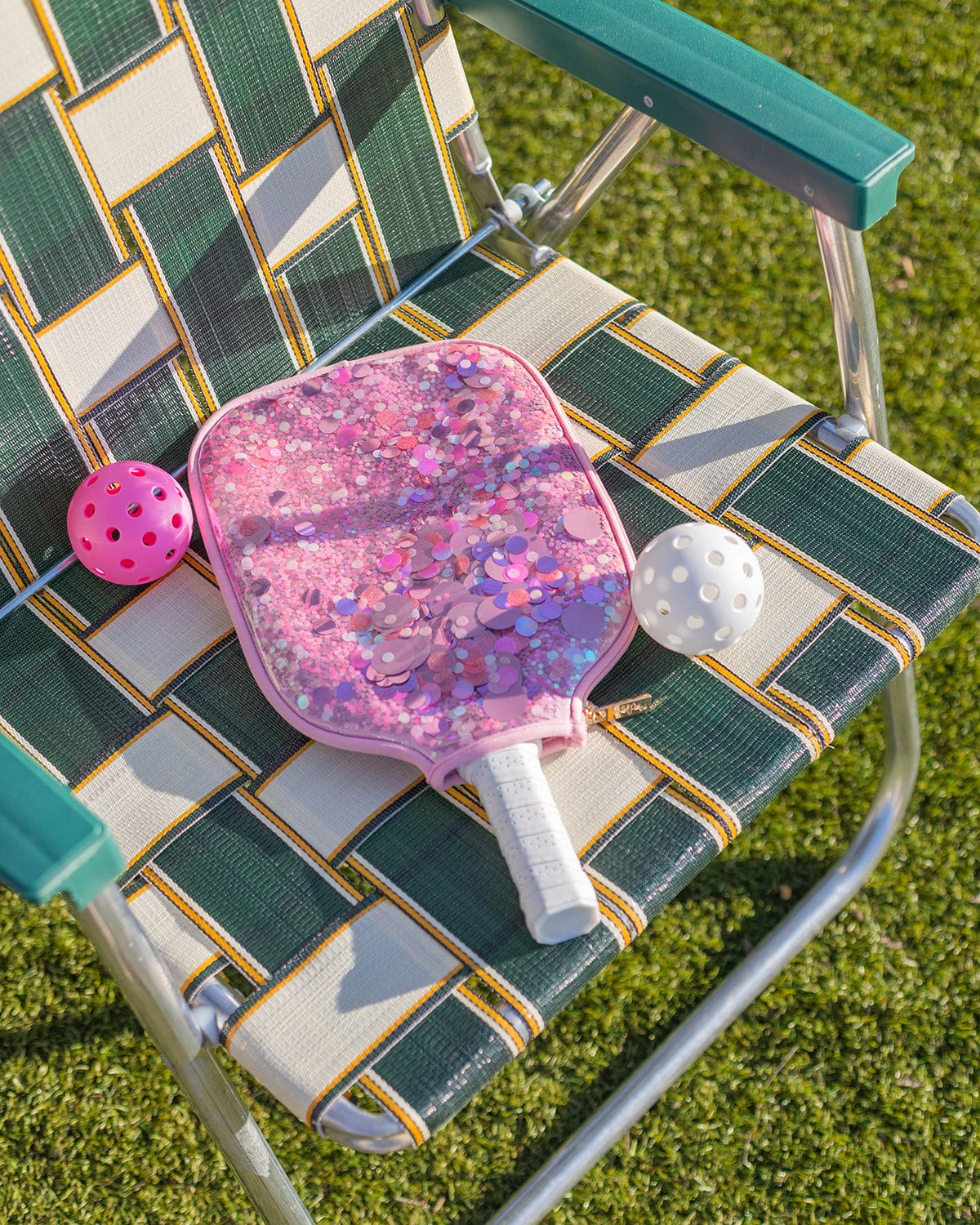 Pickleball Paddle and Confetti Cover Set