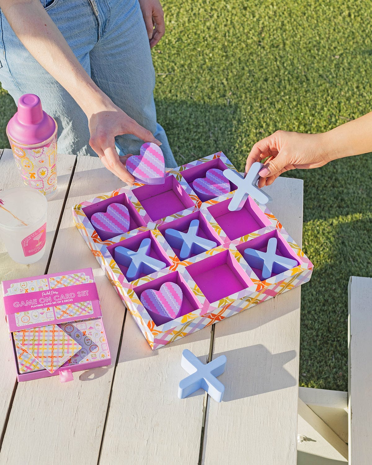 Tic-Tac-Totally Fun Tabletop Game Set