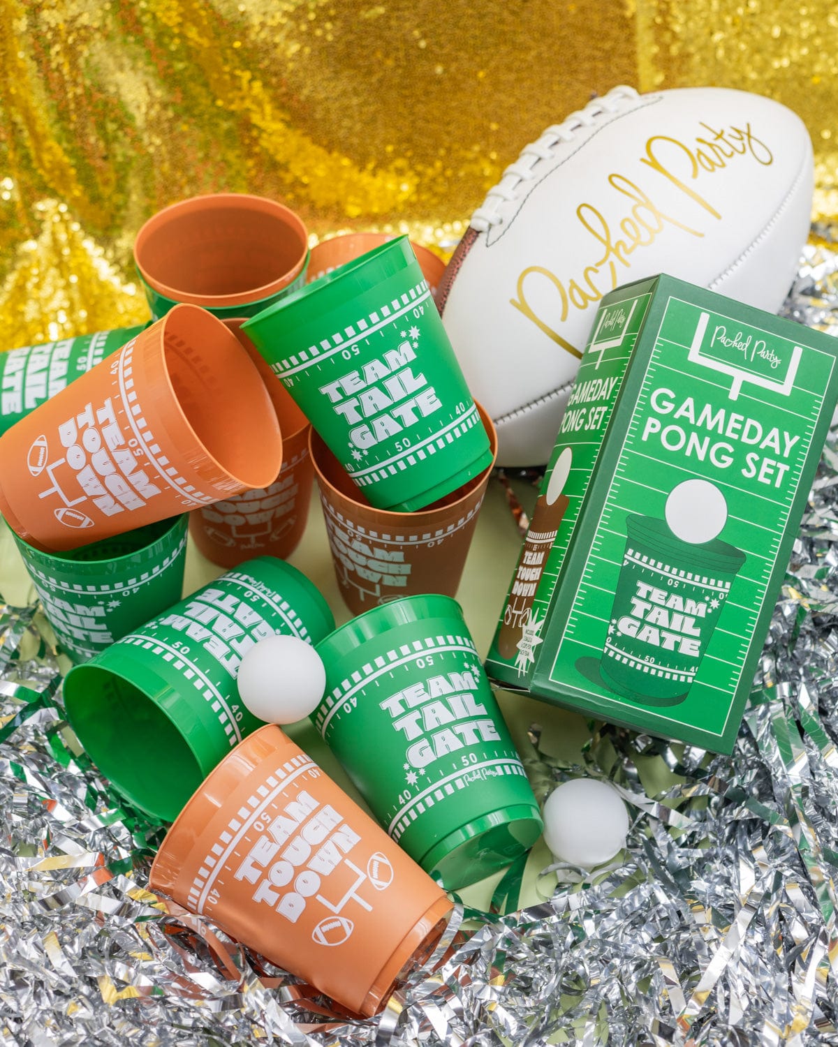 Gameday Party Pong Set