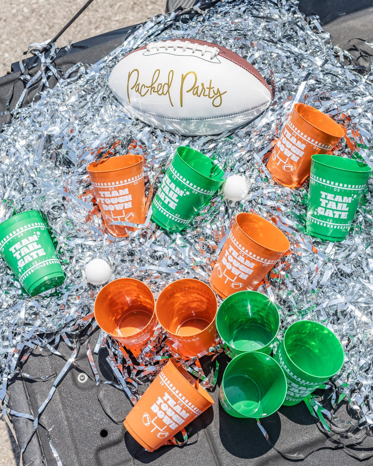 Gameday Party Pong Set
