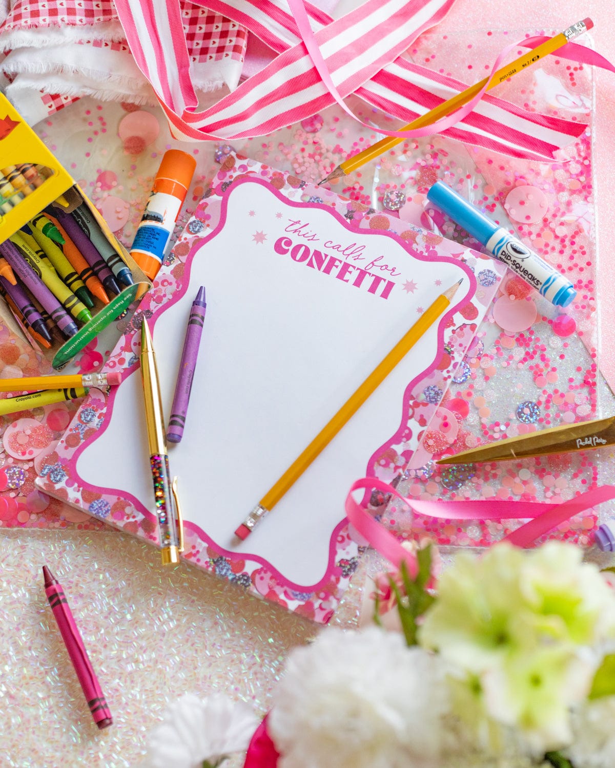Jumbo Confetti Notepad