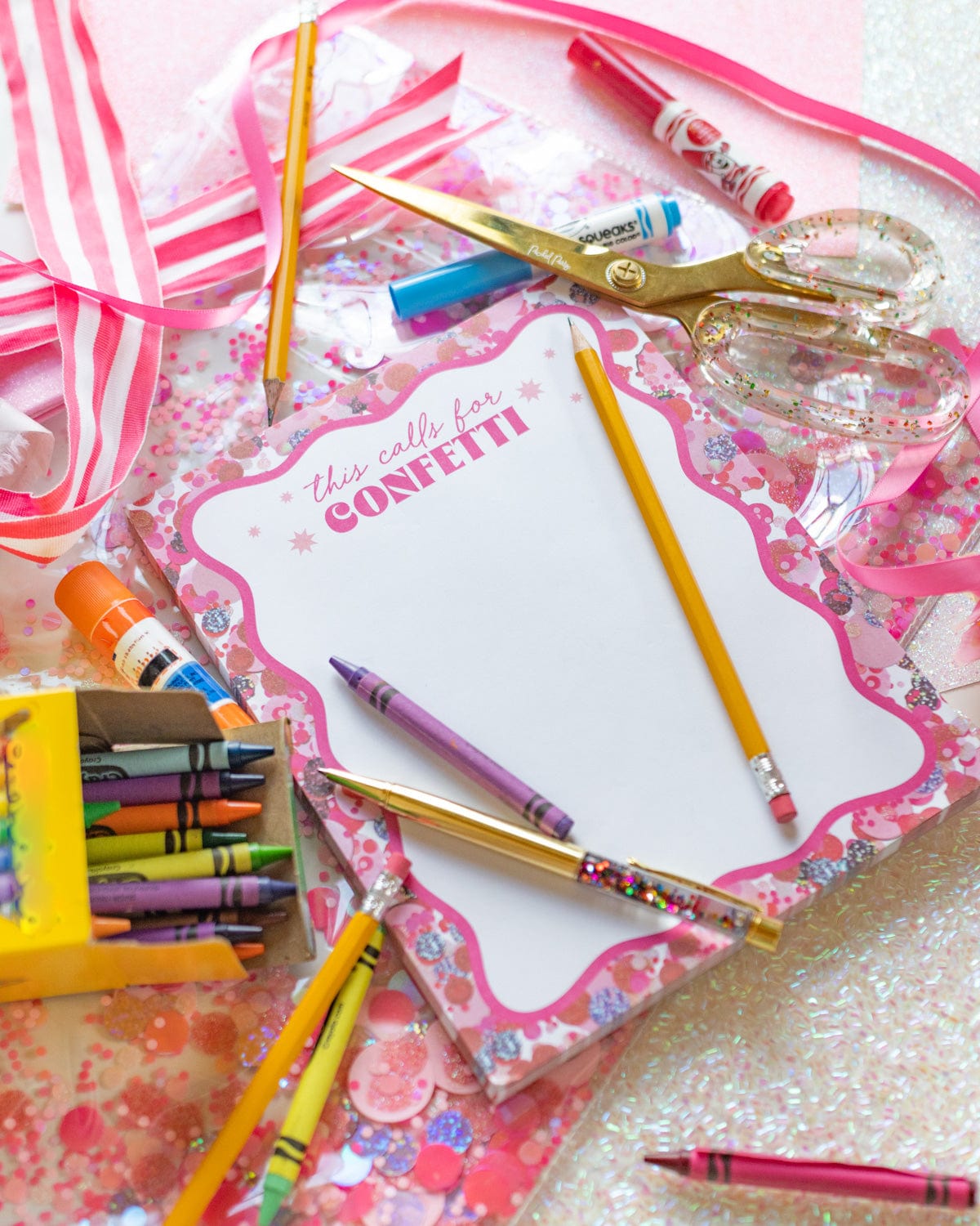 Jumbo Confetti Notepad