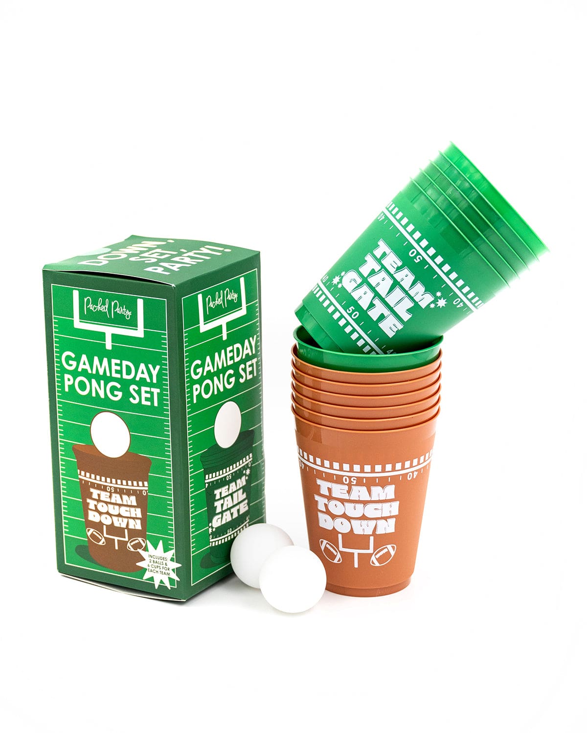 Gameday Party Pong Set