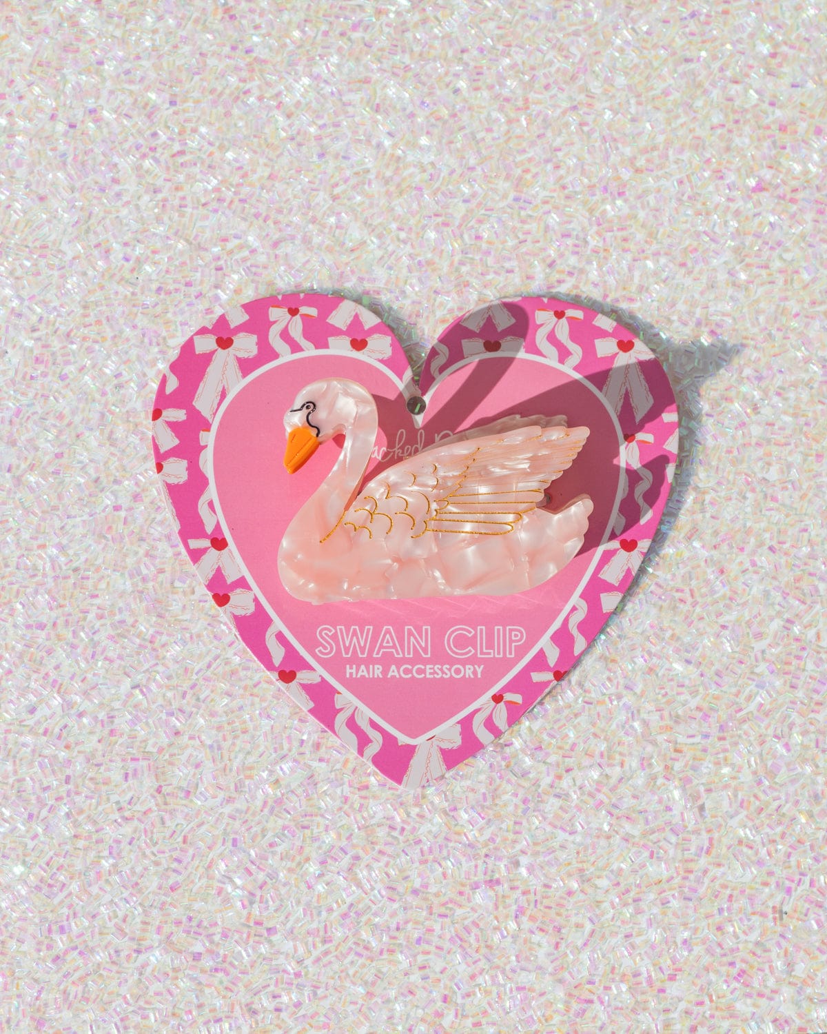 Swan Style Hair Claw Clip