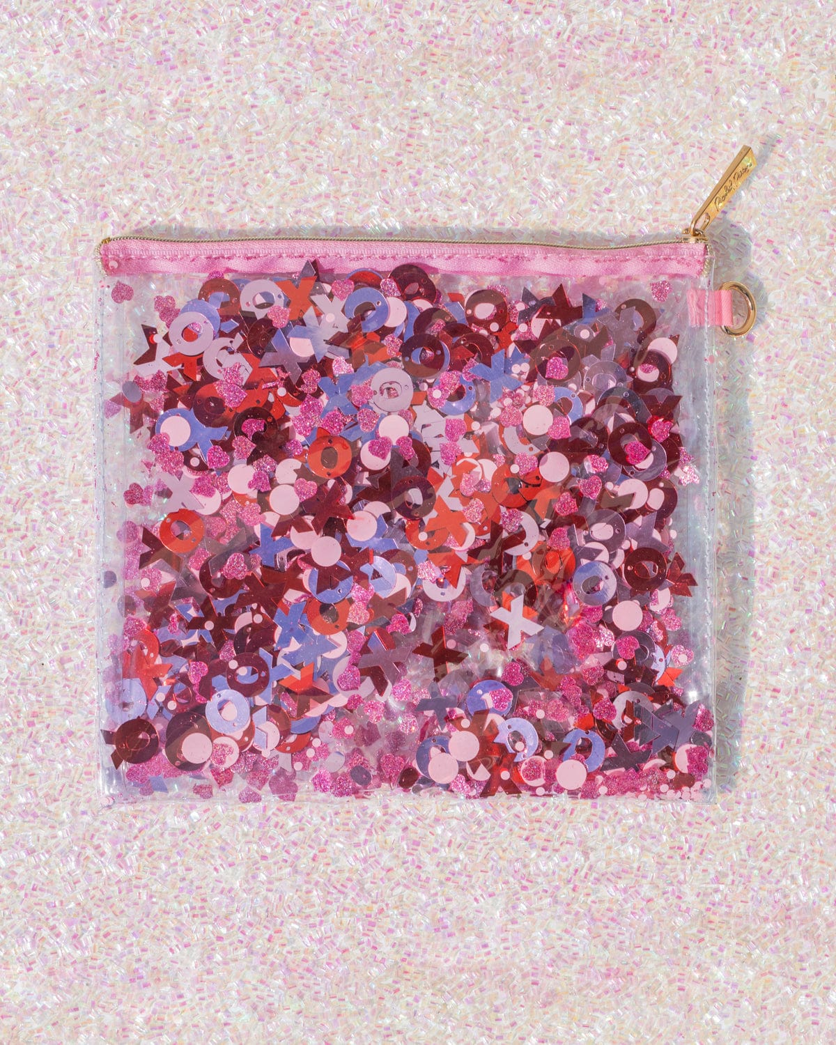 XOXO Confetti Everything Pouch