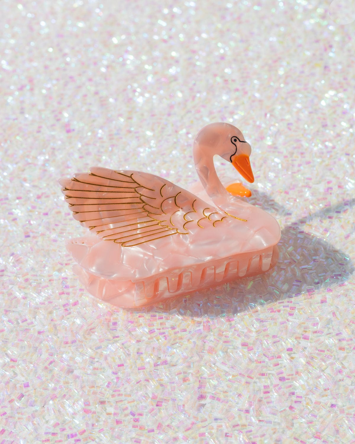Swan Style Hair Claw Clip