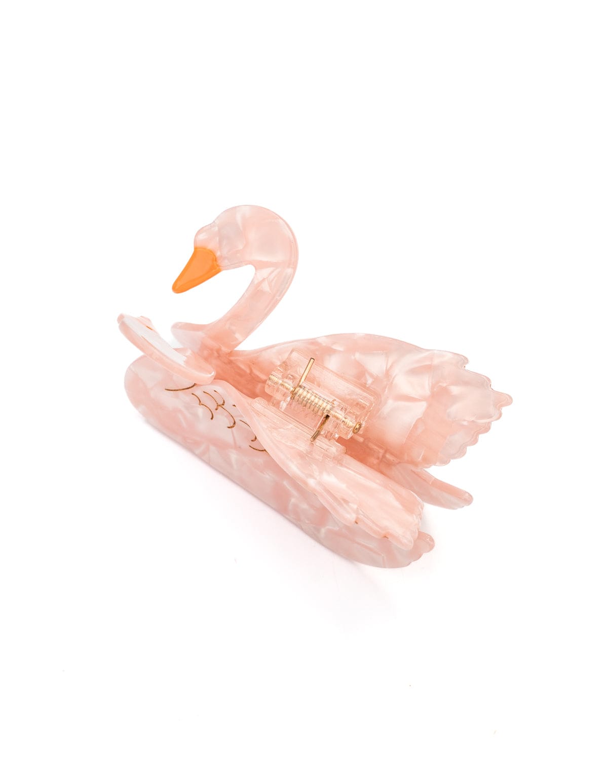 Swan Style Hair Claw Clip