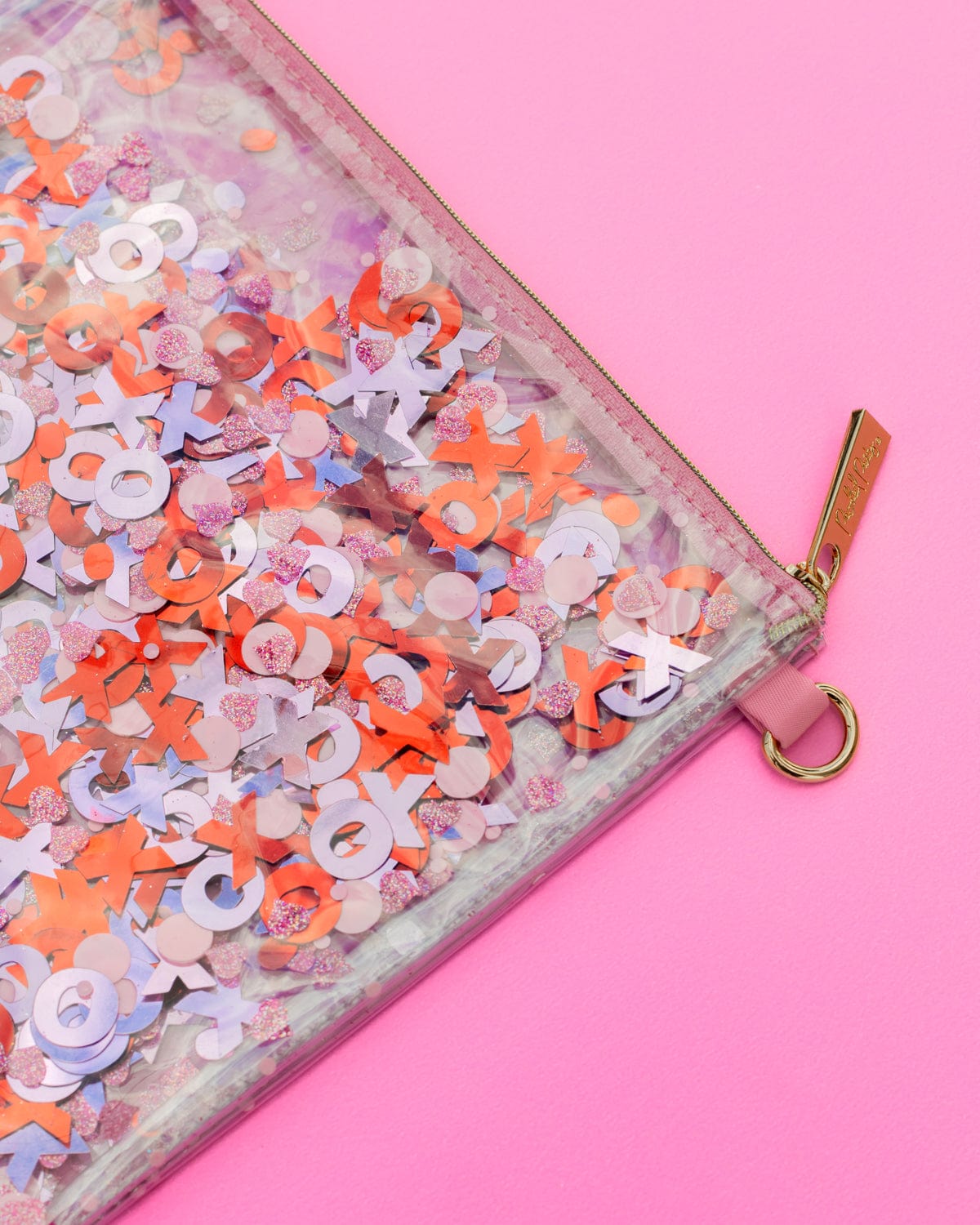 XOXO Confetti Everything Pouch