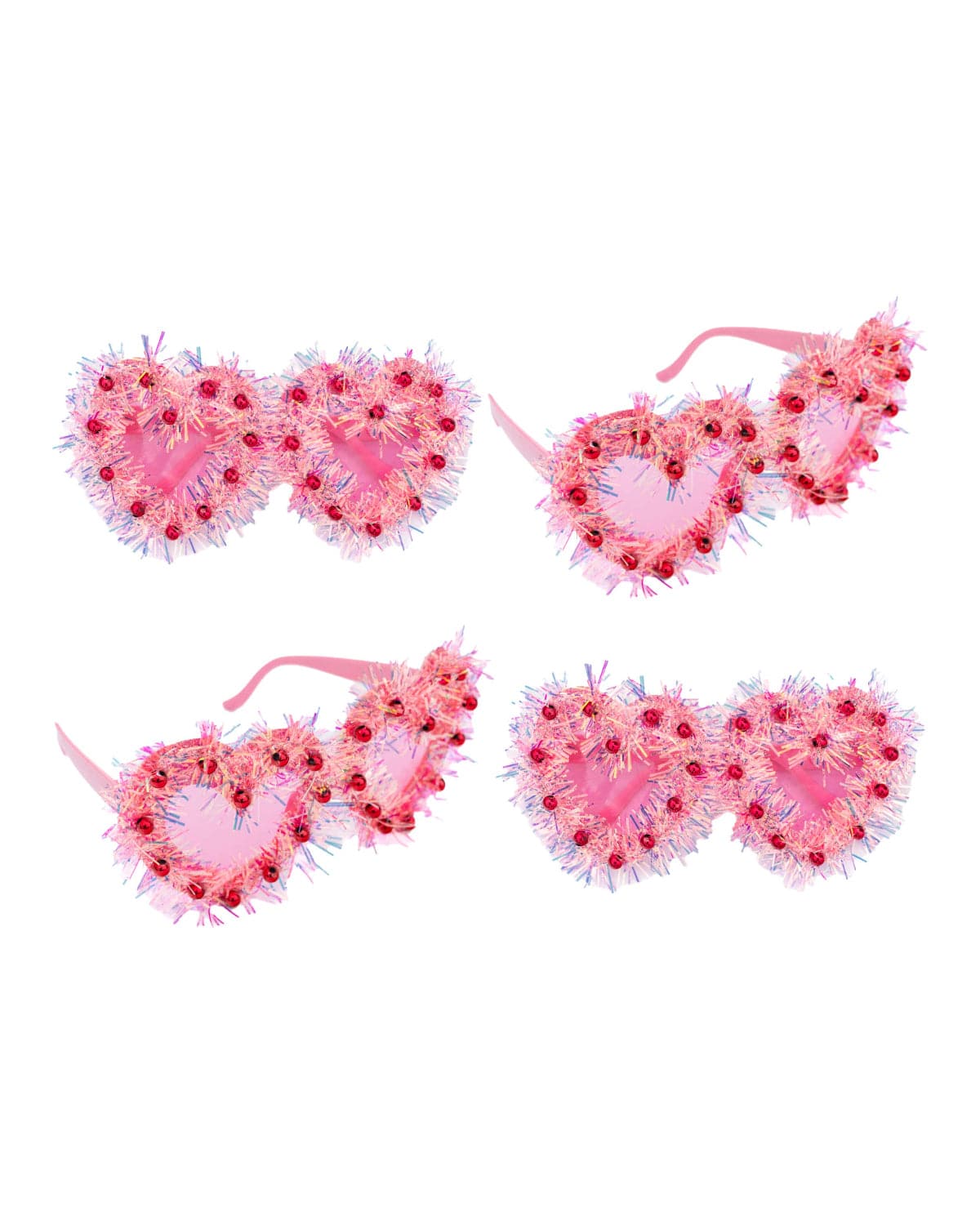 Love Stuck Novelty Heart Glasses