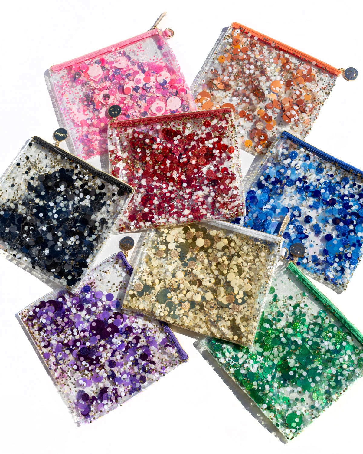 Confetti Everything Pouch & Stadium Bag Set