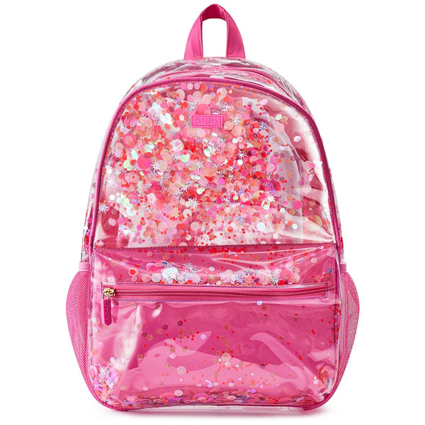 Sweet Tart Confetti Clear Backpack – Packed Party display picture 1