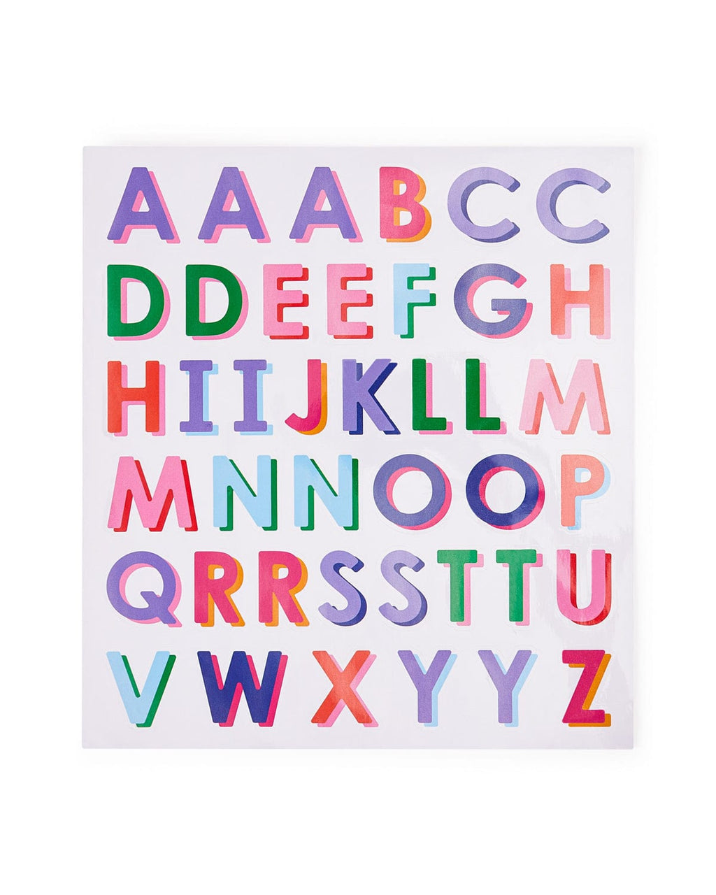 Vinyl Letter Sticker Pack – Packed Party