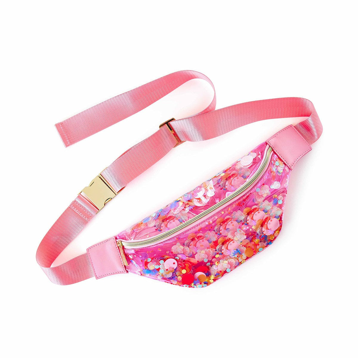 Confetti Clear Belt Bag