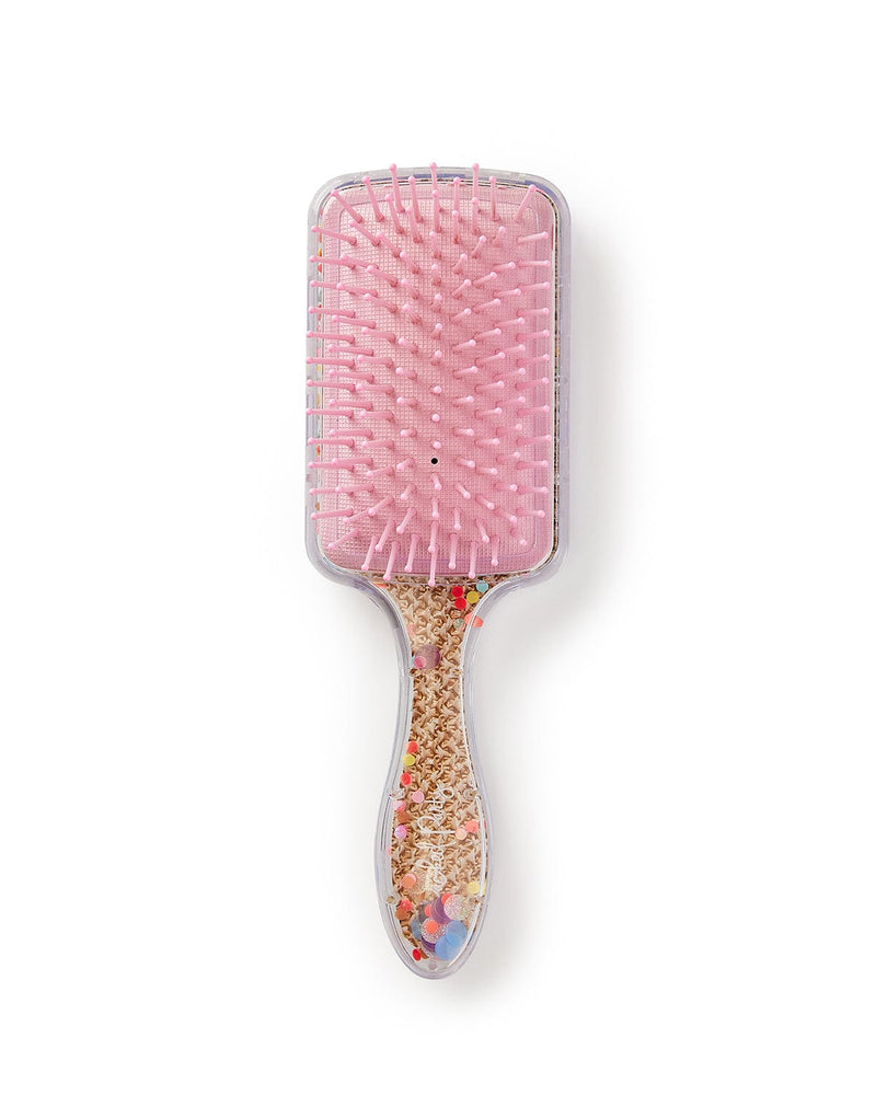 Bring On The Fun Confetti Paddle Hair Brush