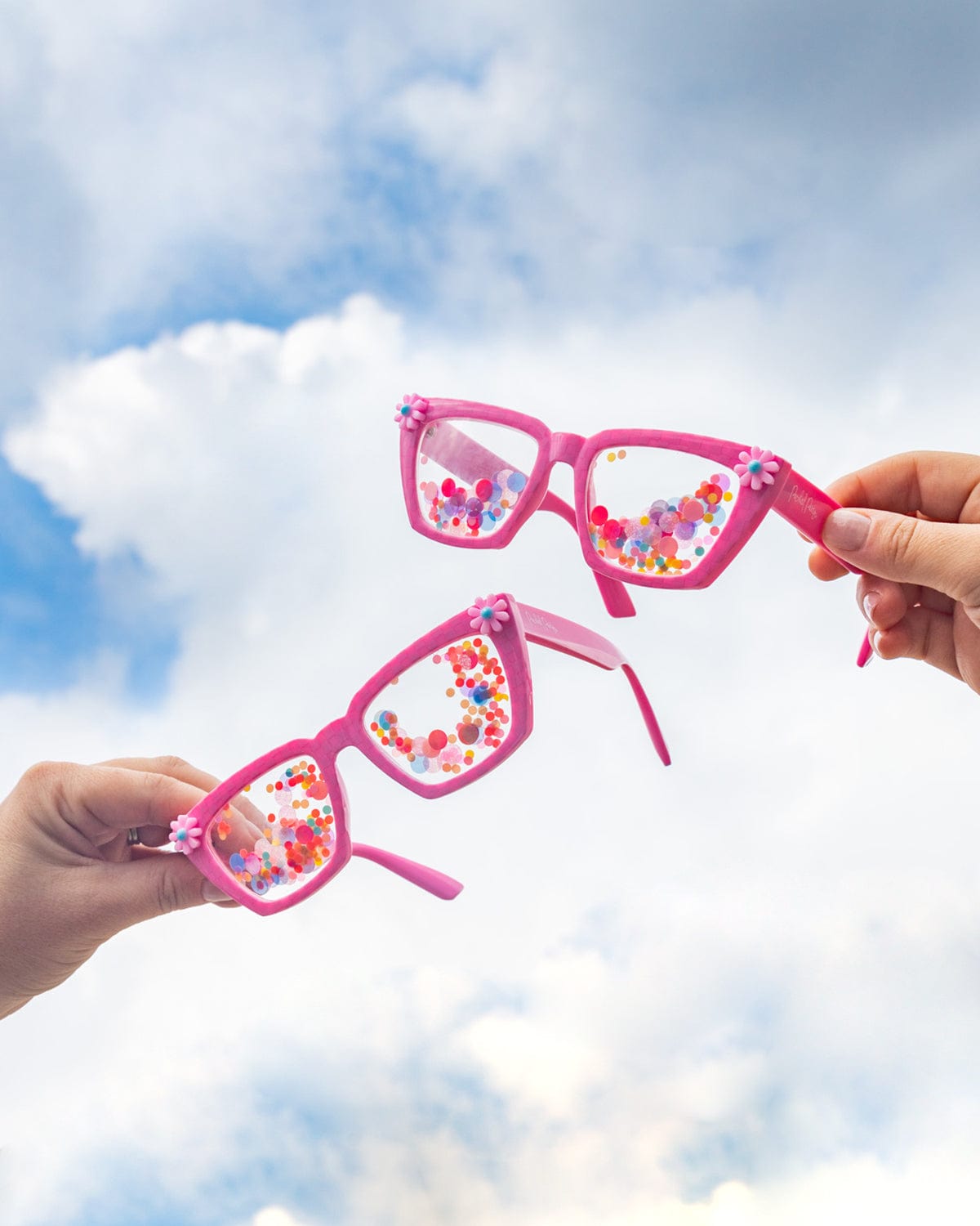 Confetti Filled Party Glasses