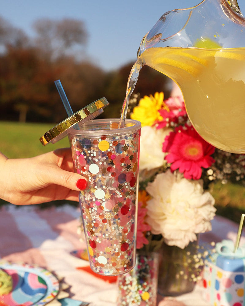 Confetti Print Tumbler