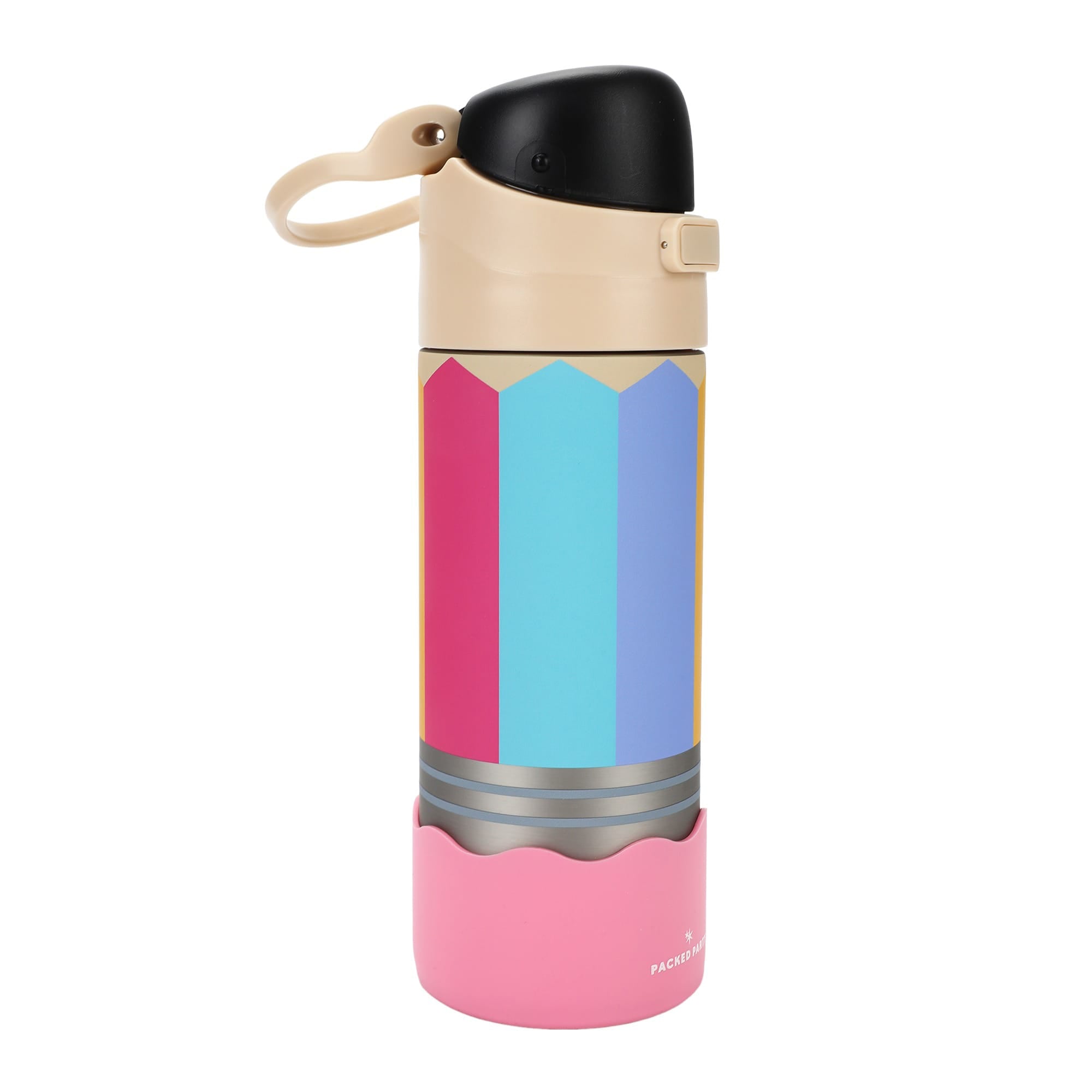 Pencil Shaped Stainless Steel Water Bottle (24 Oz)