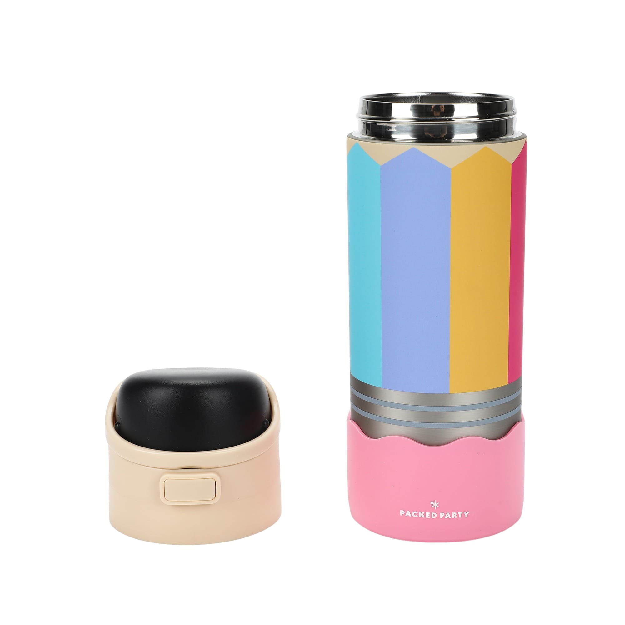 Pencil Shaped Stainless Steel Water Bottle (24 Oz)