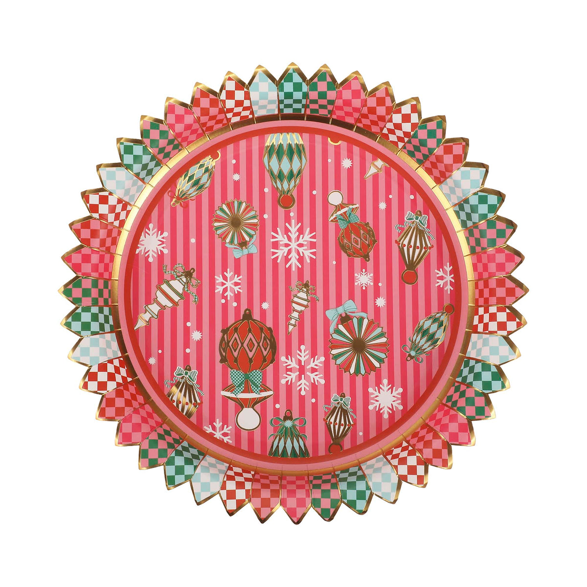 Holly Jolly Holiday Tableware Party Kit