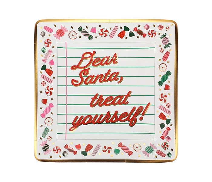 Santa Treats Dessert Plates (10 count)